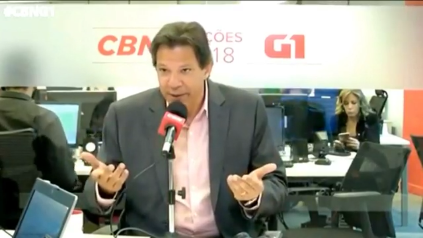 Assista: Haddad é recebido em Itajaí-SC pelo sindicato dos pescadores