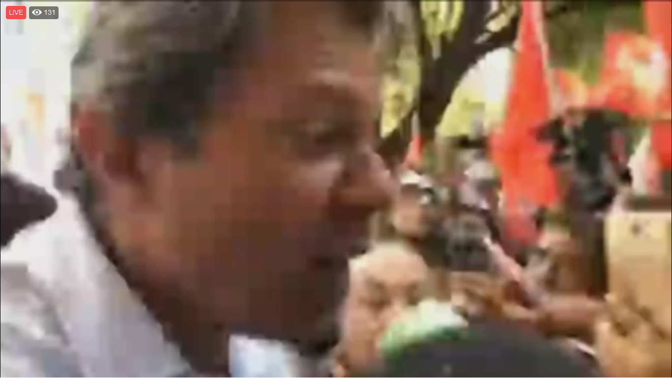 Assista: Haddad em campanha visita a cidade de Manaus