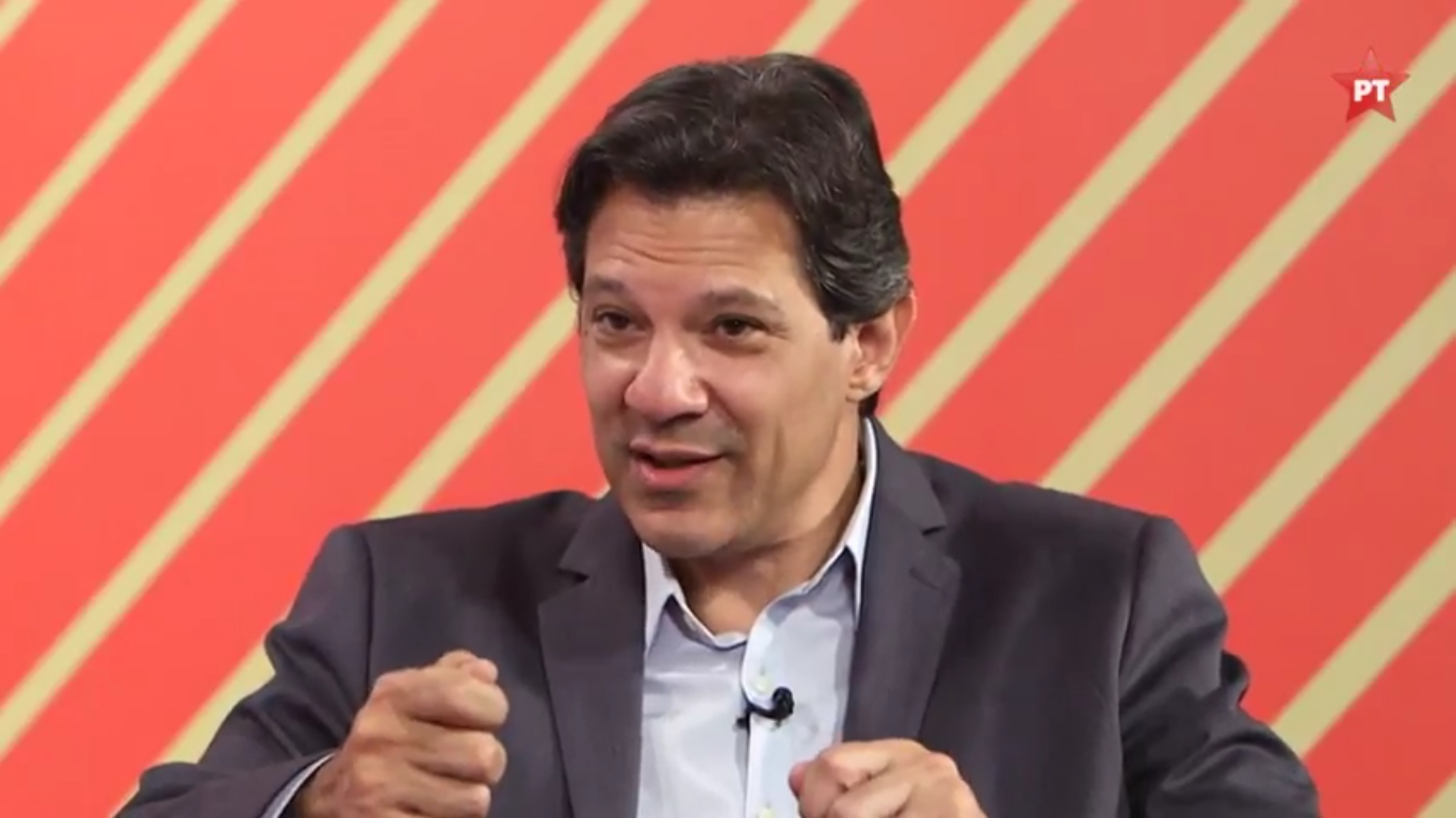 Assista: Entrevista inédita com Fernando Haddad