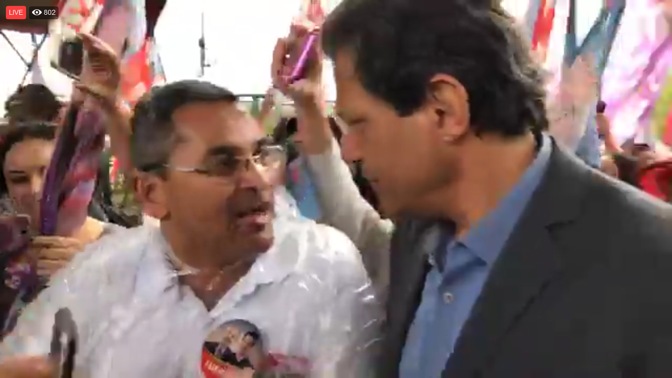 Assista: Haddad participa de ato em São José dos Campos (SP)