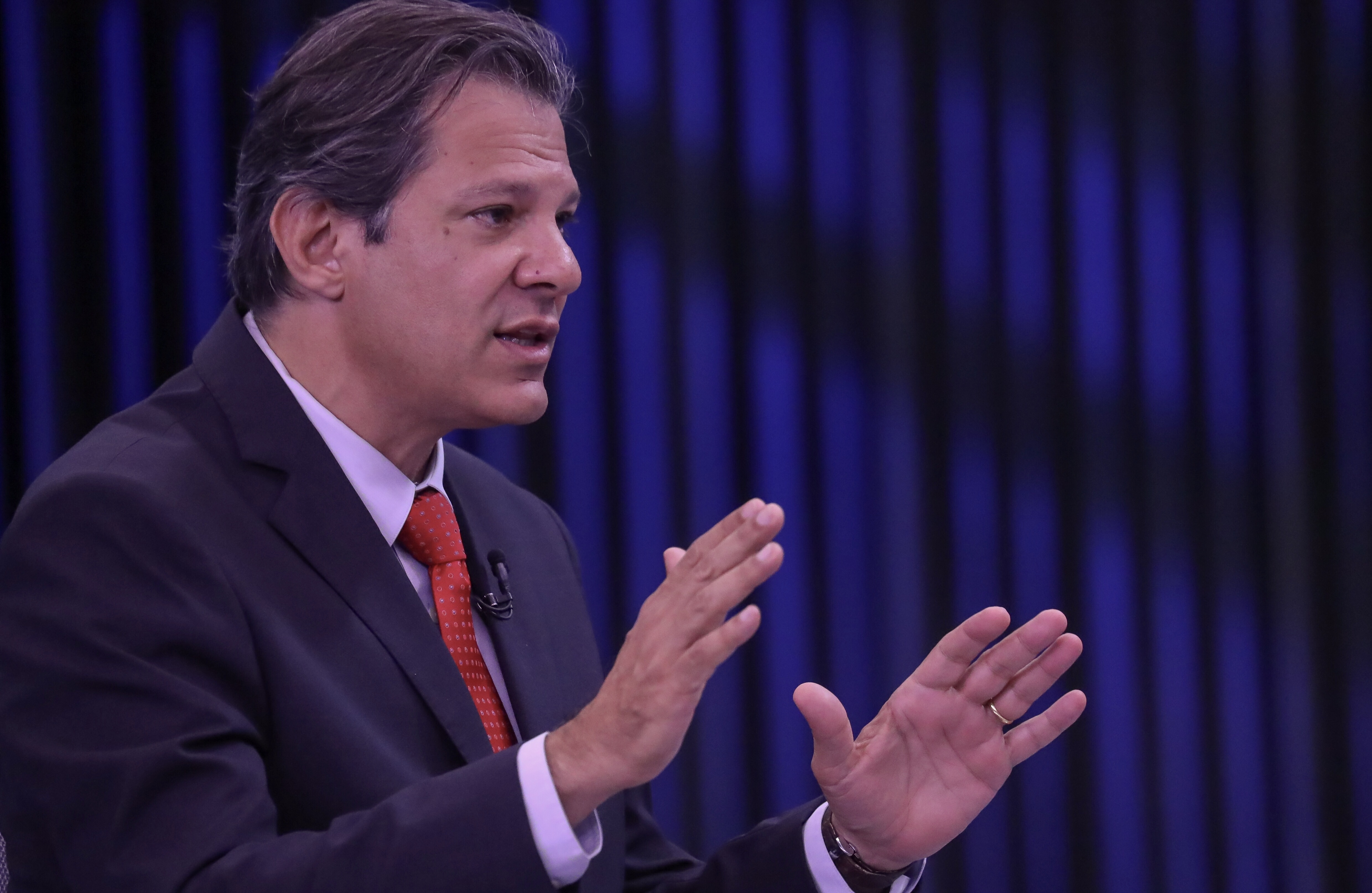 Haddad: “Eu tenho muito orgulho de contar com o apoio do Lula”