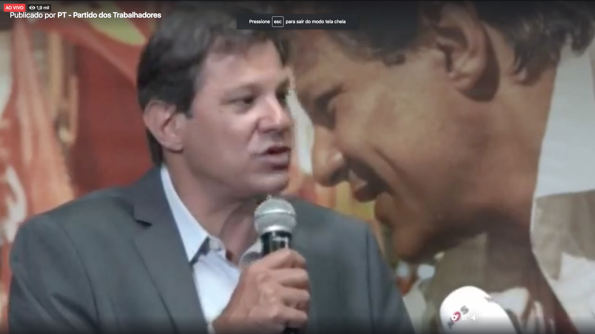 Assista: Haddad concede entrevista para imprensa internacional