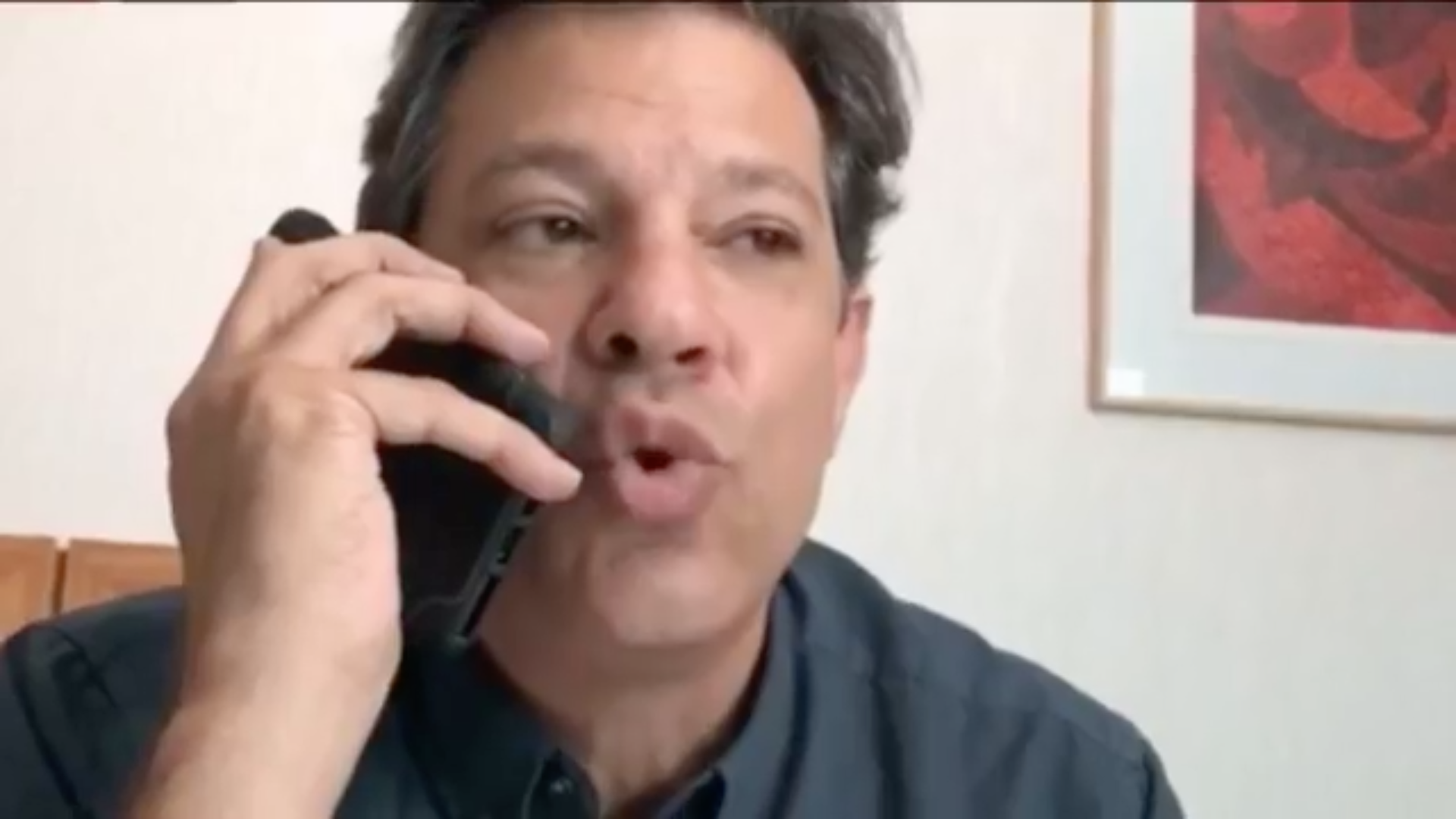 Assista: Fernando Haddad fala com a Rádio Bandeirantes