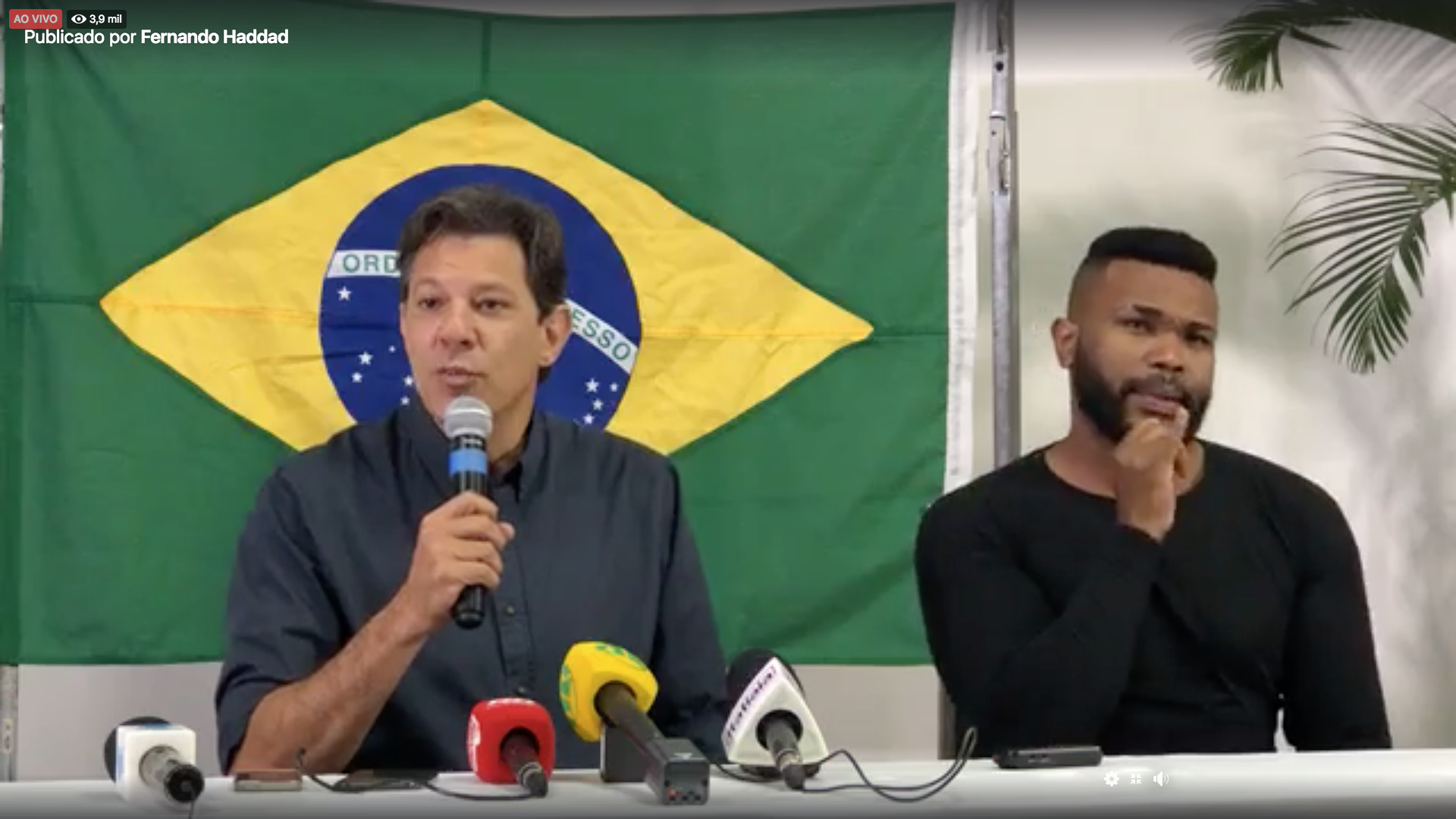 Assista: Haddad participa de coletiva de imprensa