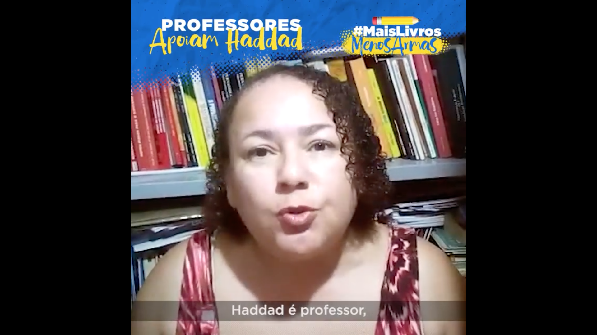 Assista: Professores apoiam Haddad Presidente