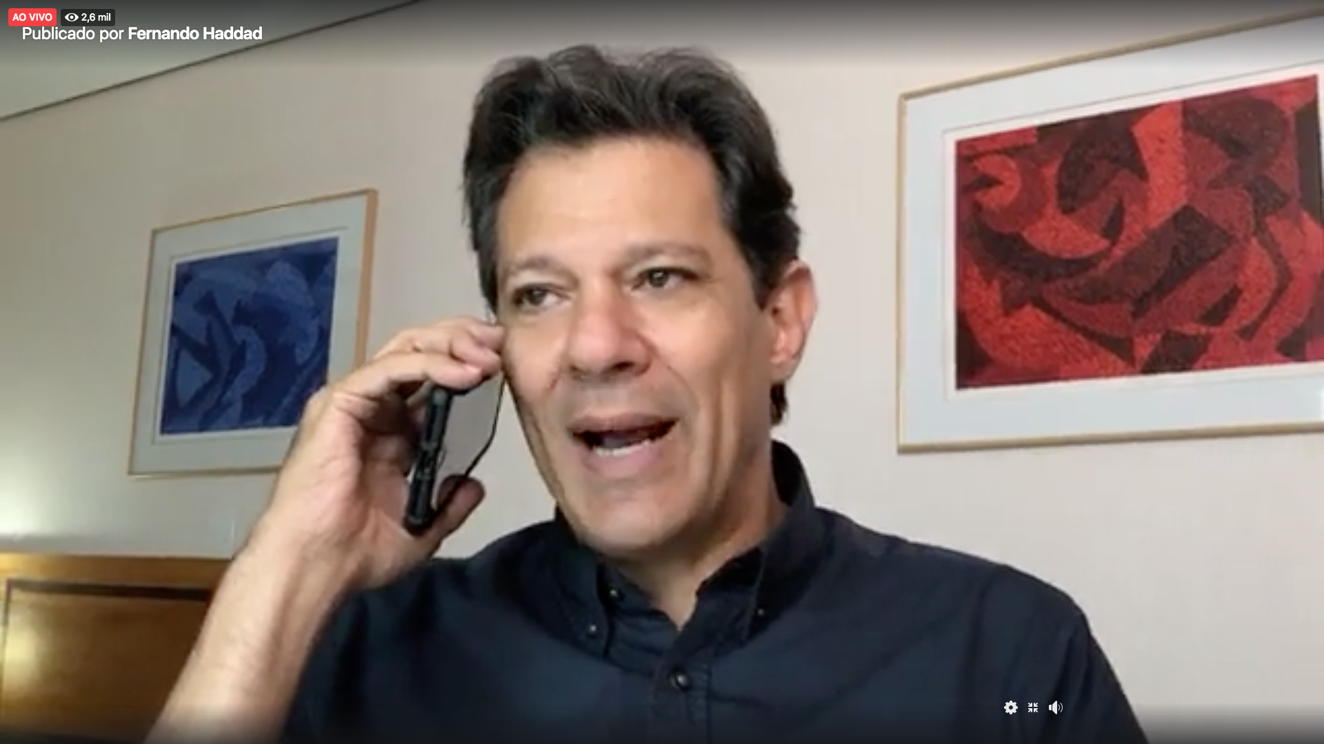 Assista: Fernando Haddad fala com a Rádio Capital