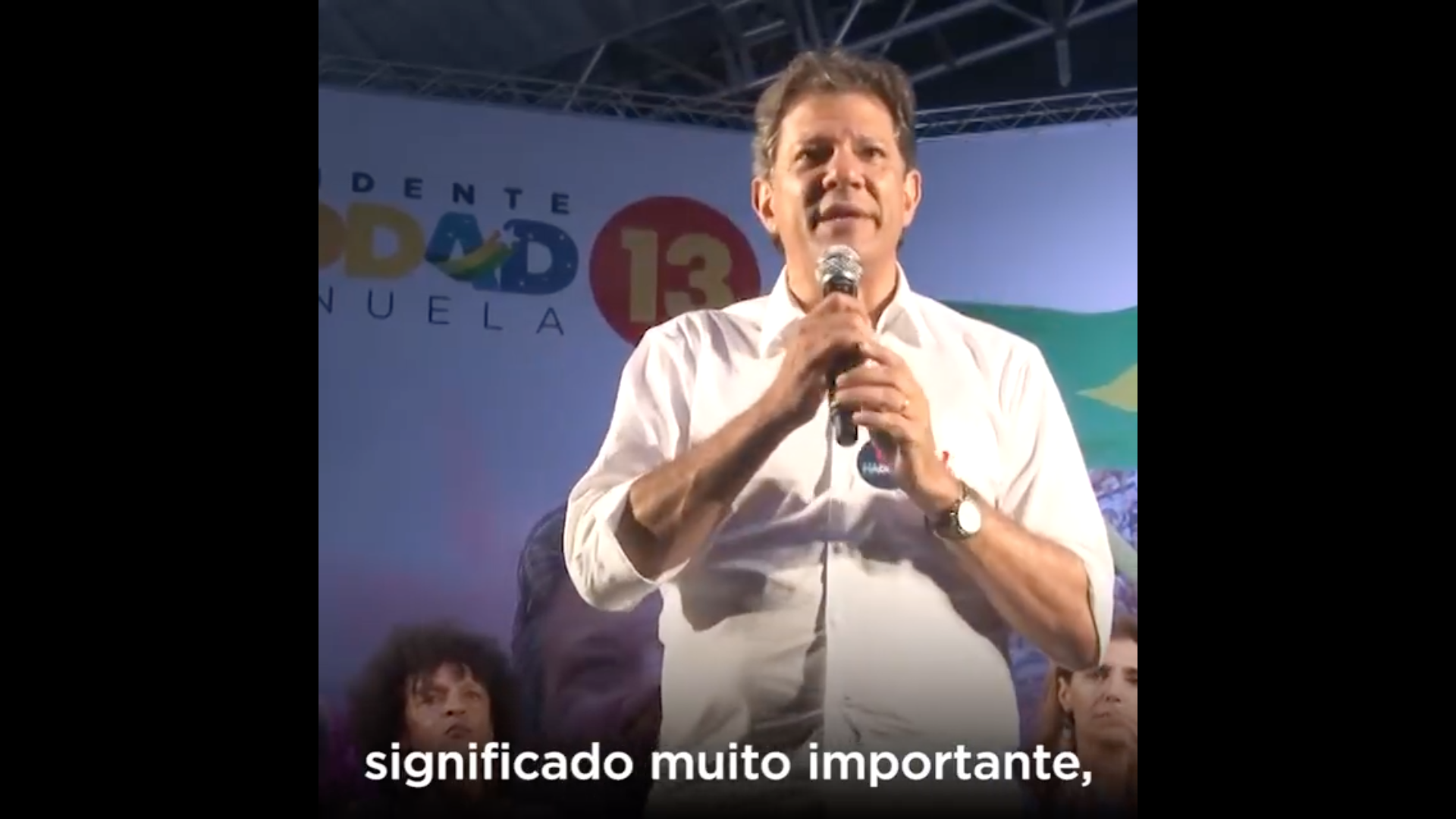 Assista: Haddad no Ato da Virada no RJ