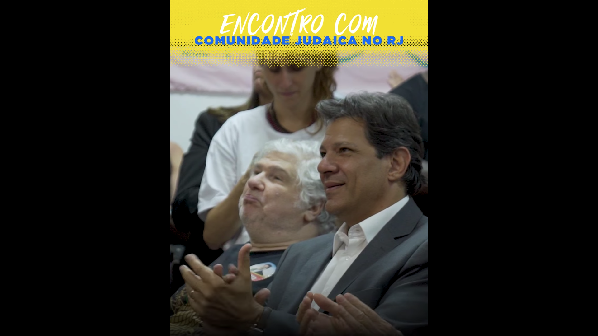 Assista: Haddad durante encontro com comunidade judaica no RJ