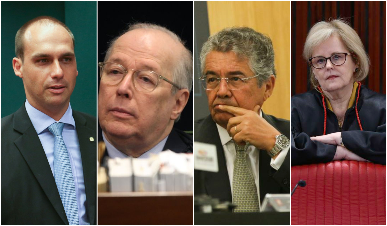 Celso de Mello: ameaça de filho de Bolsonaro ao STF é golpista