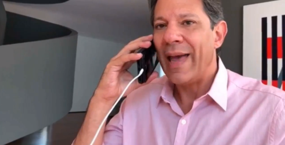 Ao vivo: Haddad fala com a Rádio Guaíba, do Rio Grande do Sul