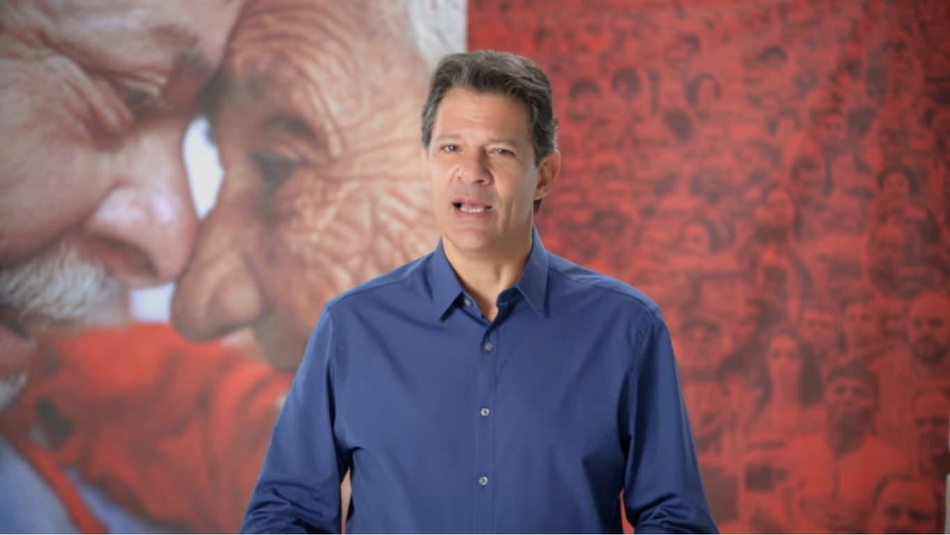 Assista: Haddad chama o povo para reta final das eleições