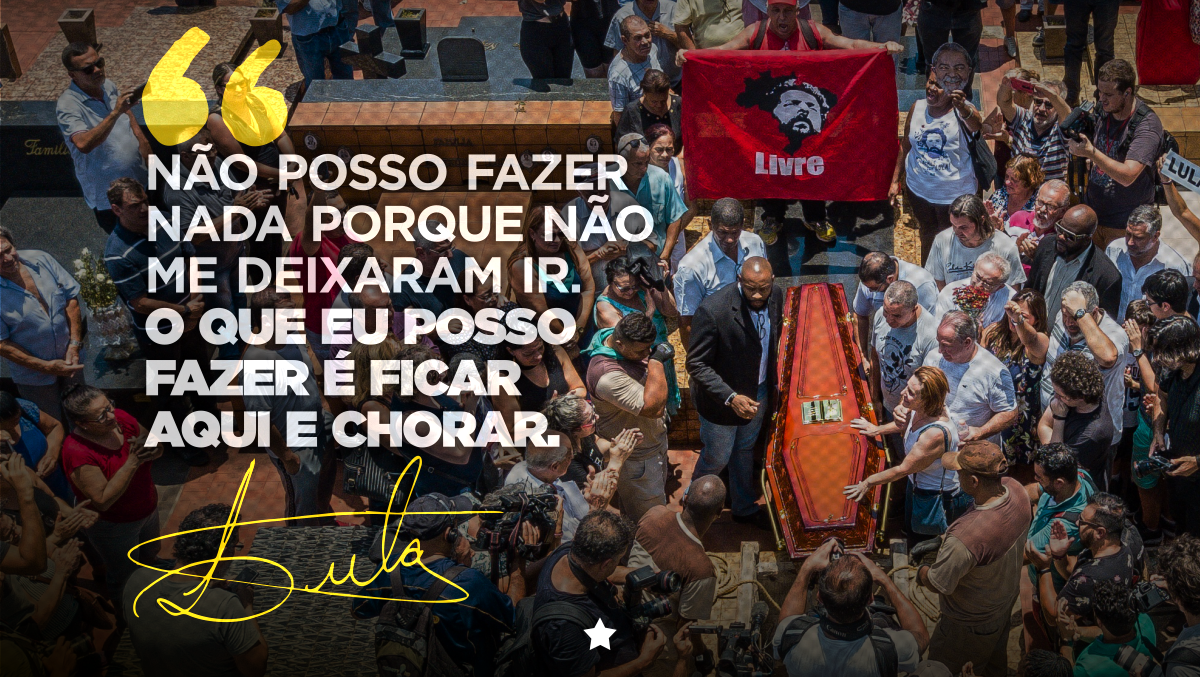 Lula: “Não deixaram que me despedisse do Vavá por pura maldade”