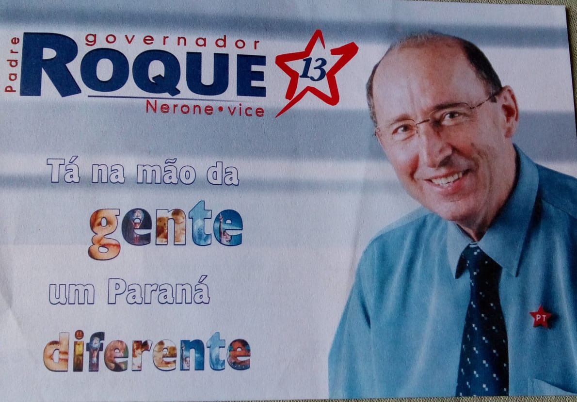 Nota de pesar pelo falecimento do Padre Roque