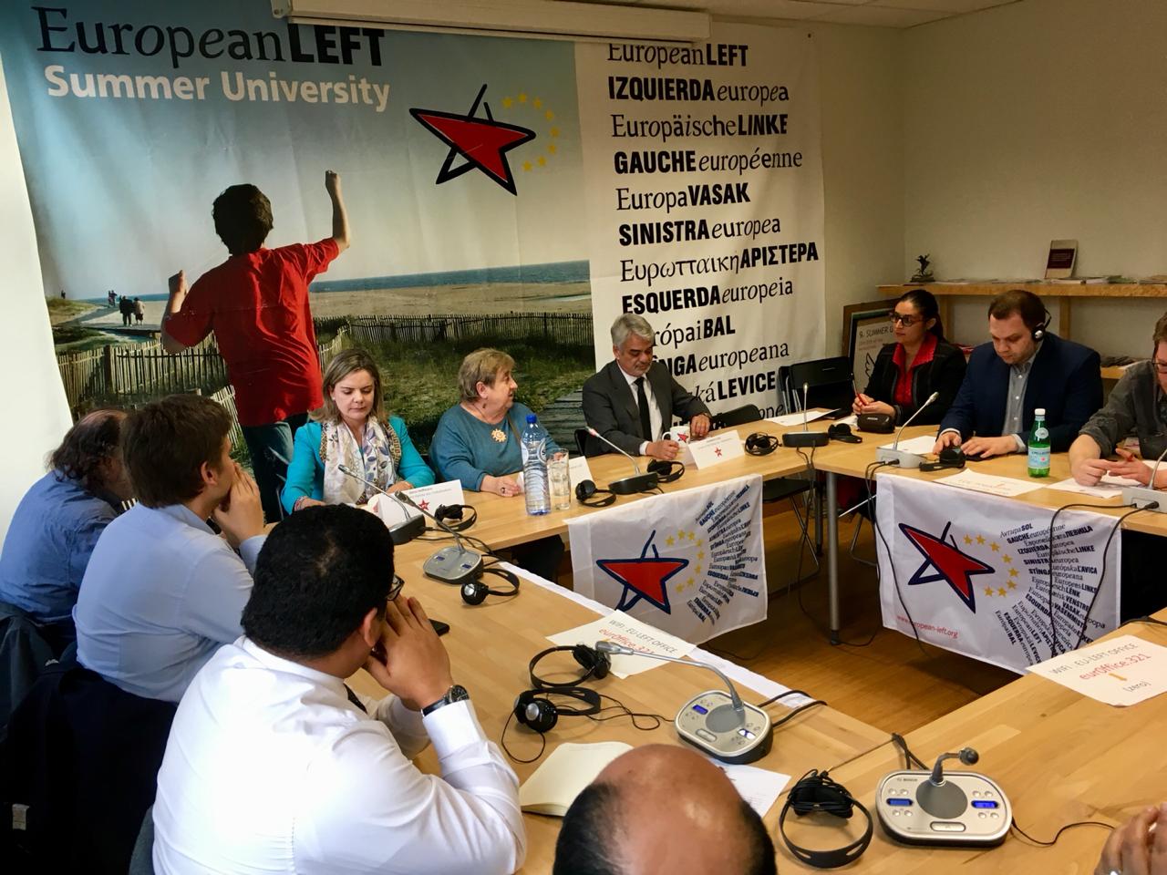PT se reúne com movimentos sociais e partidos da esquerda em Bruxelas