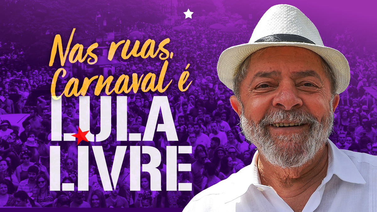 Nas ruas de todo país, Carnaval é Lula livre