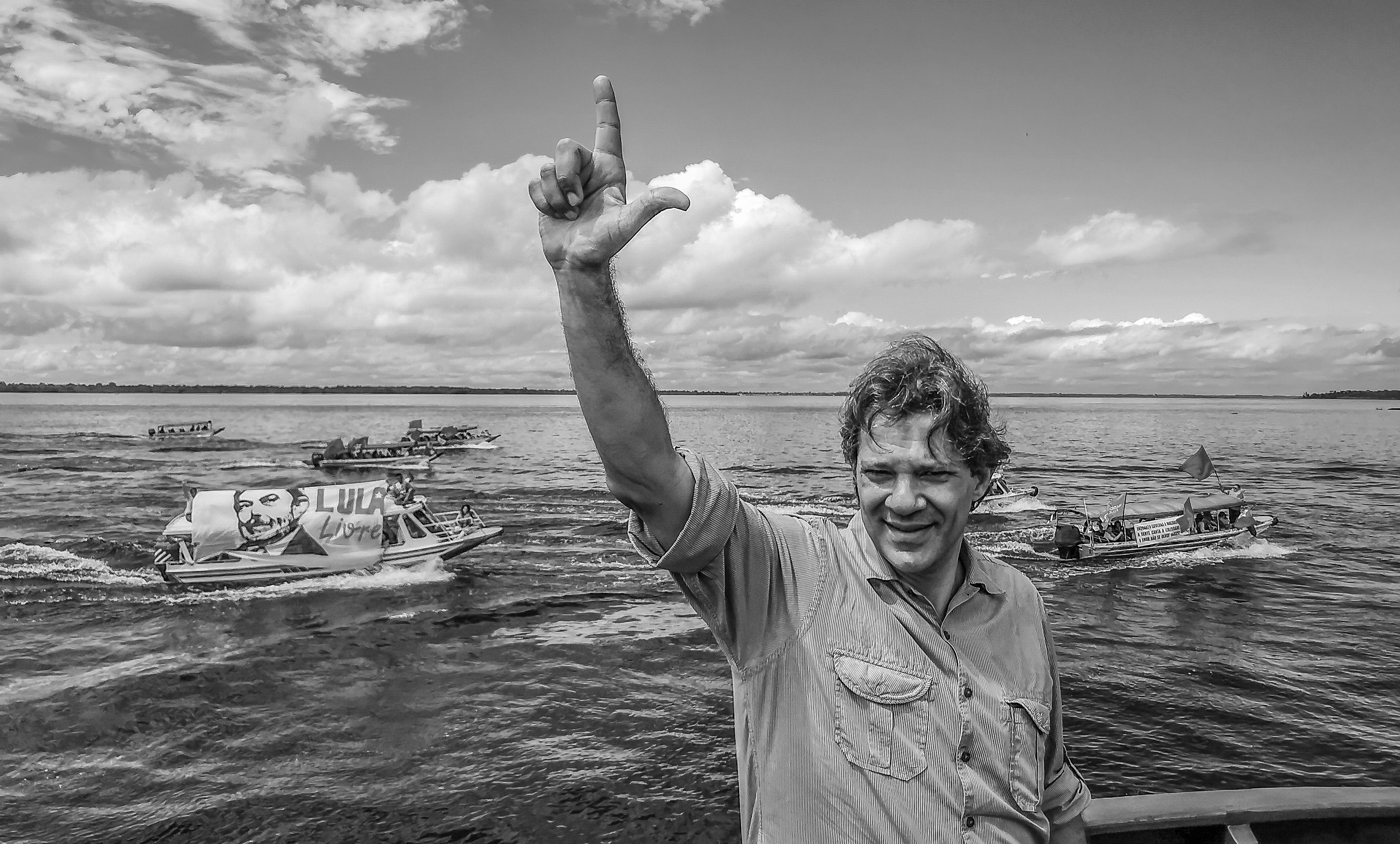 Galeria: Caravana Lula Livre com Fernando Haddad chega ao Amazonas