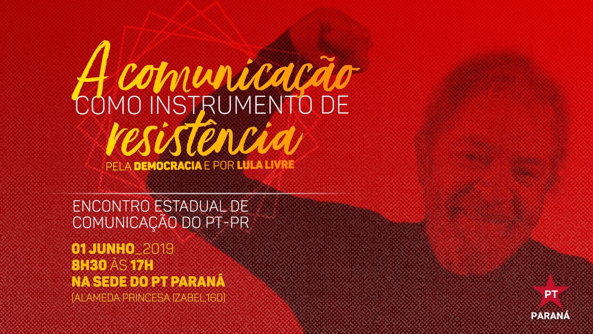 Começa amanhã (1) o Encontro Estadual de Comunicação do PT Paraná