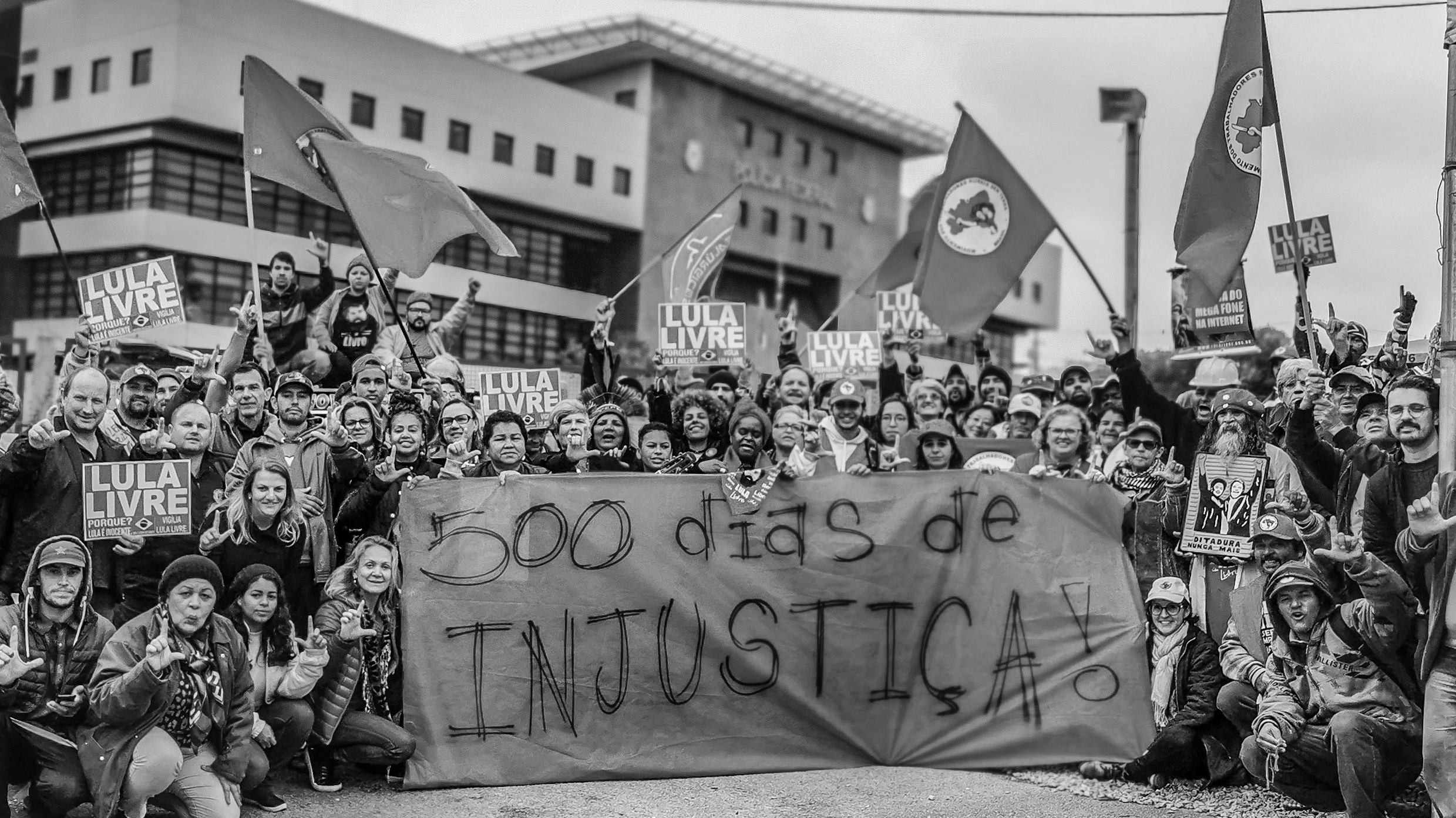 500 dias de resistência na Vigília Lula Livre