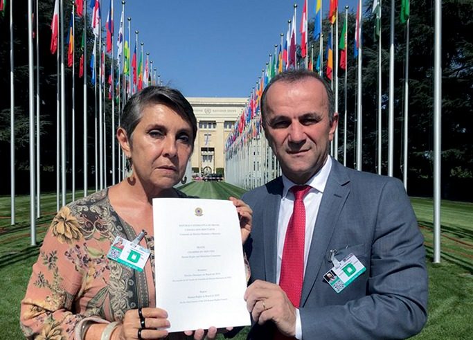 CDHM apresenta relatório na ONU sobre violações de direitos humanos
