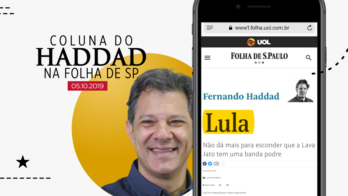 Fernando Haddad: Lula