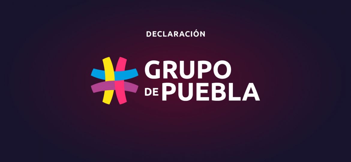 Grupo de Puebla lança manifesto progressista