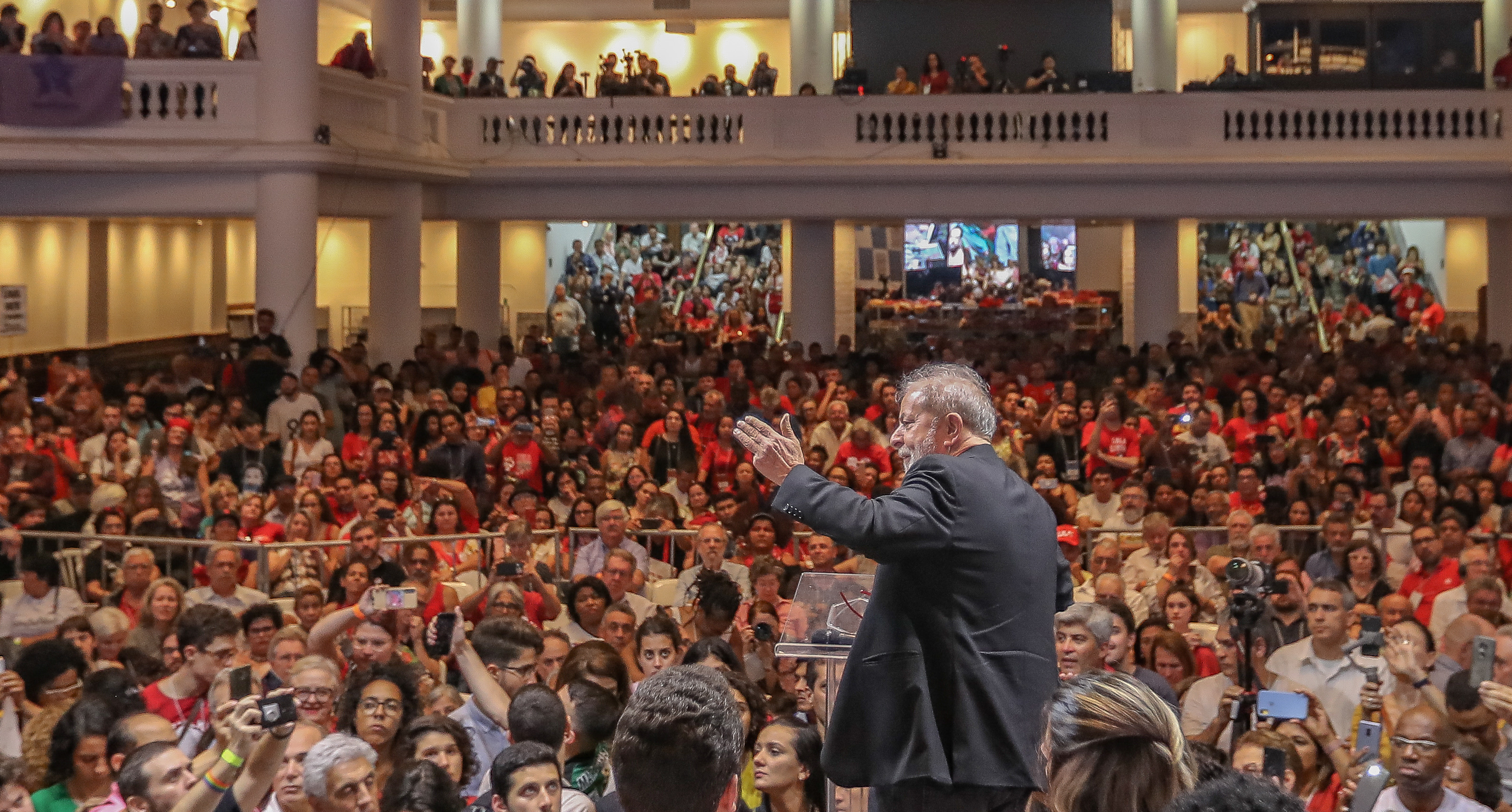 Lula abre 7º Congresso do PT e avisa: nunca tive tanta vontade de lutar