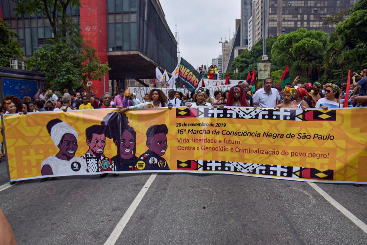 Marcha Zumbi dos Palmares ocupa a Paulista por Vida, Liberdade e Futuro