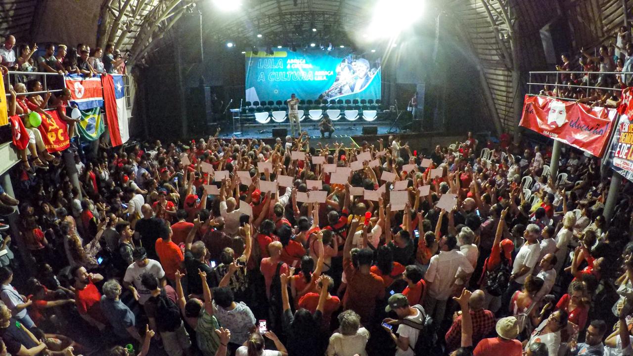 Lula: cultura é libertação, e Bolsonaro é contra qualquer forma de liberdade
