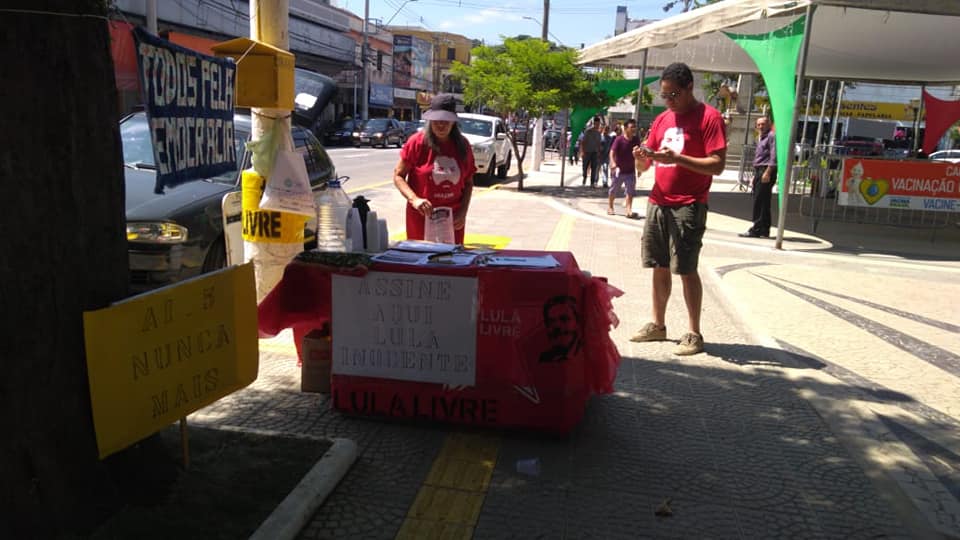 Confira as fotos do 7º Mutirão Lula Livre