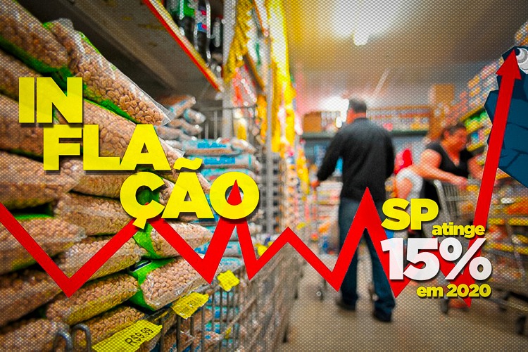 SP registra a maior inflação nos supermercados em uma década