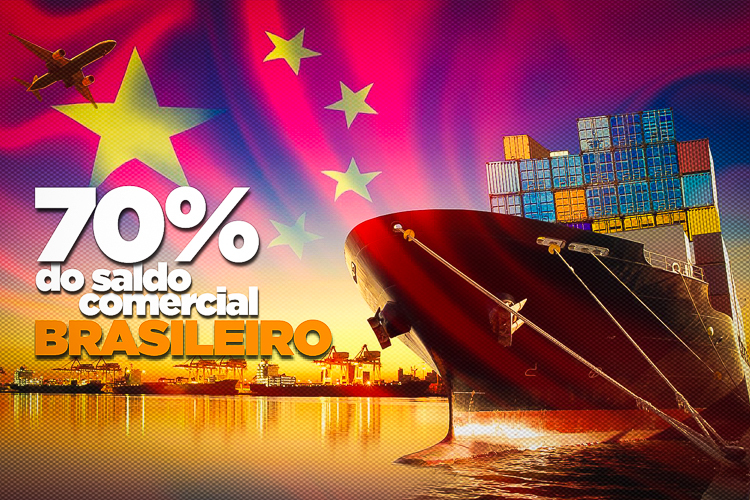 A ‘inimiga’ China garantiu 70% do saldo comercial brasileiro