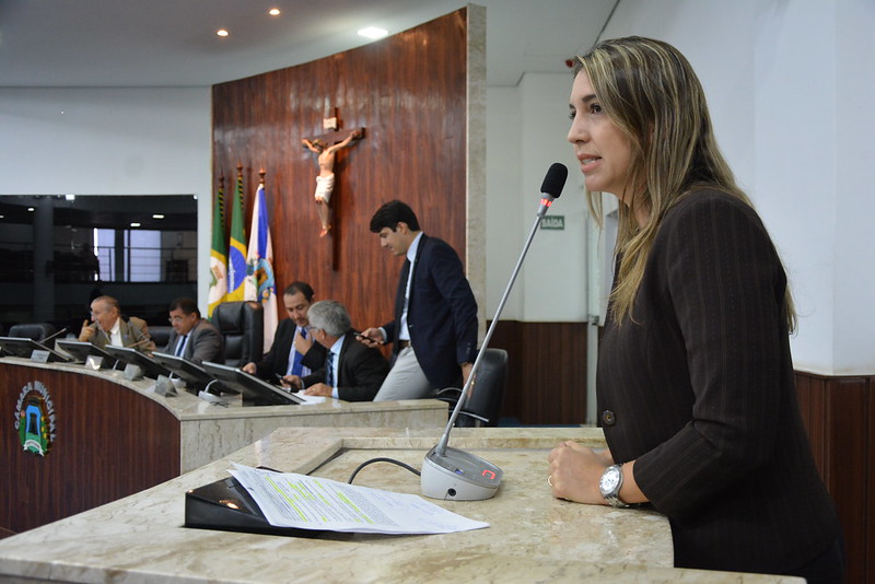 Vereadora Larissa Gaspar propõe criação de Banco de Empregos para mulheres vítimas de violência doméstica