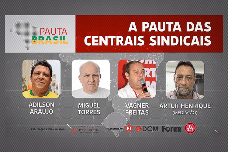 Pauta Brasil: propostas das centrais sindicais para salvar o país
