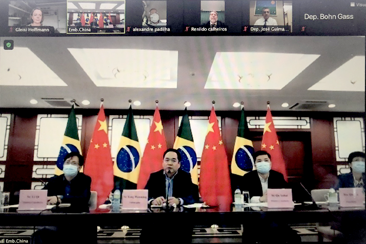 Em reunião com Embaixada, partidos de Oposição reforçam parceria Brasil-China