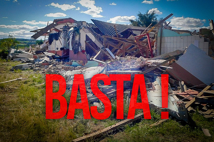 Escola é destruída em comunidade quilombola de Santa Catarina