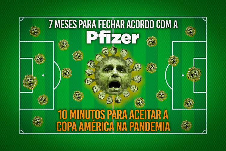 PT contesta Copa da Morte de Bolsonaro em plena pandemia