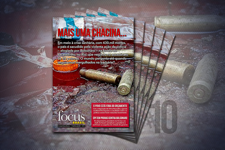 Revista Focus Brasil nº10 aborda a chacina do Jacarezinho