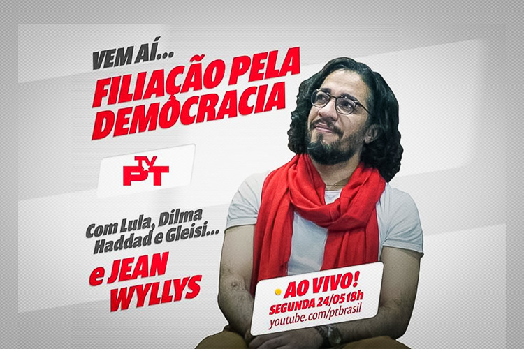 Jean Wyllys: “Lula é o centro das soluções para o Brasil”