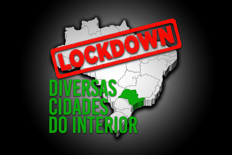 Cidades decretam “lockdown” no interior de SP para conter Covid