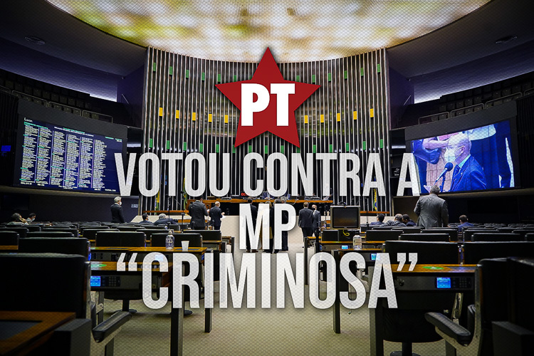 Na Câmara, PT votou contra projeto que privatiza a Eletrobras