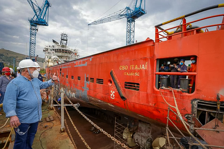 Lula visita estaleiro para debater recuperação da indústria naval