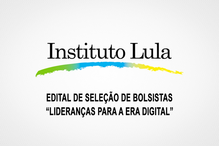 Instituto Lula lança edital para formar lideranças para a “era digital”