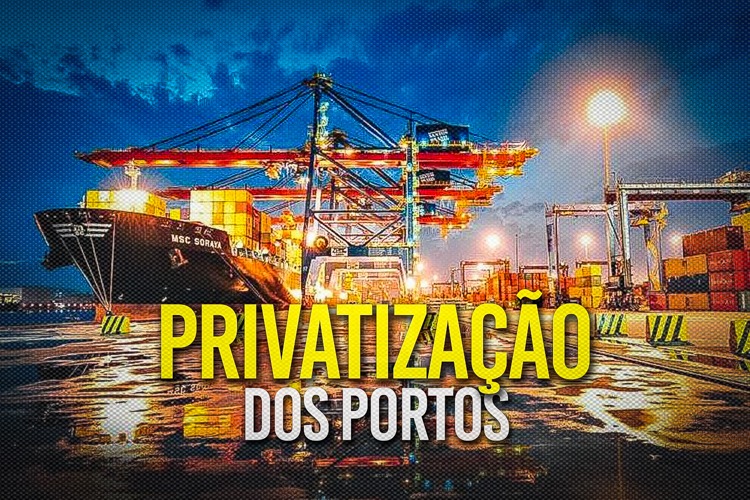 Ataque neoliberal de Bolsonaro e Guedes mira os portos nacionais