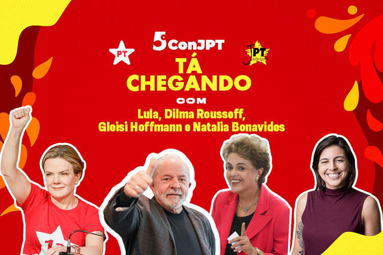 Assista à abertura do 5º Congresso da Juventude do PT, com Lula e Dilma