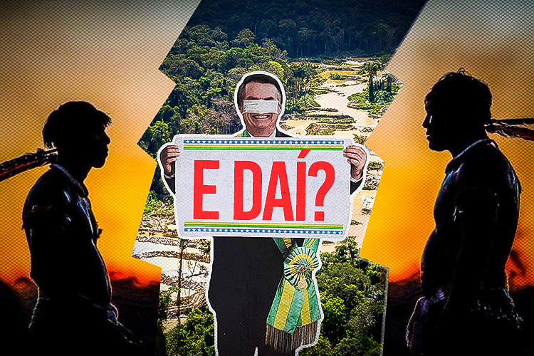 Bolsonaro volta a ameaçar indígenas e Supremo