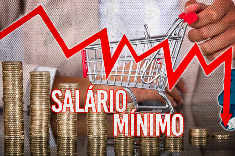 Bolsonaro não repõe nem a inflação do SM; lembre como era com o PT