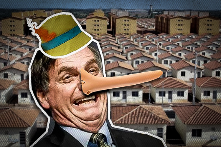 Enquanto fabrica fake news, Bolsonaro dificulta o acesso à moradia