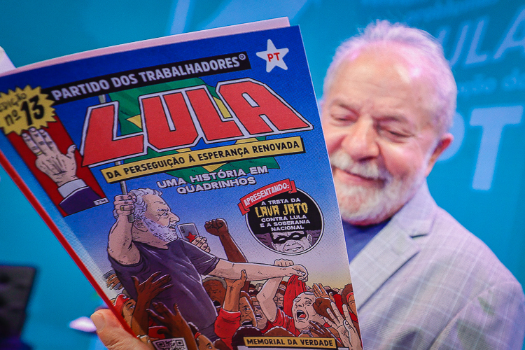 Em quadrinhos, a vitória de Lula contra a perseguição da Lava Jato