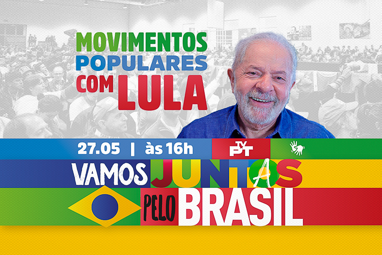 Hoje, em São Paulo, Lula se encontra com movimentos populares