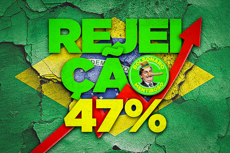 47% reprovam Bolsonaro e 53% não acreditam em nada do que ele diz